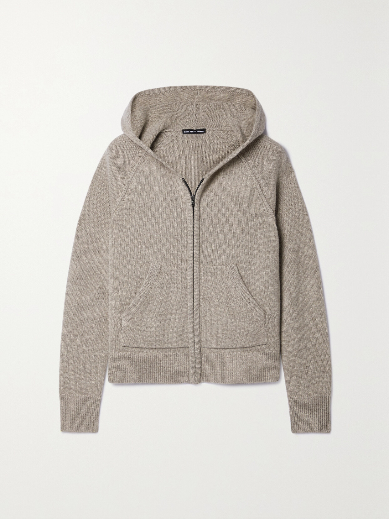 James Perse Cashmere Hoodie In Brown