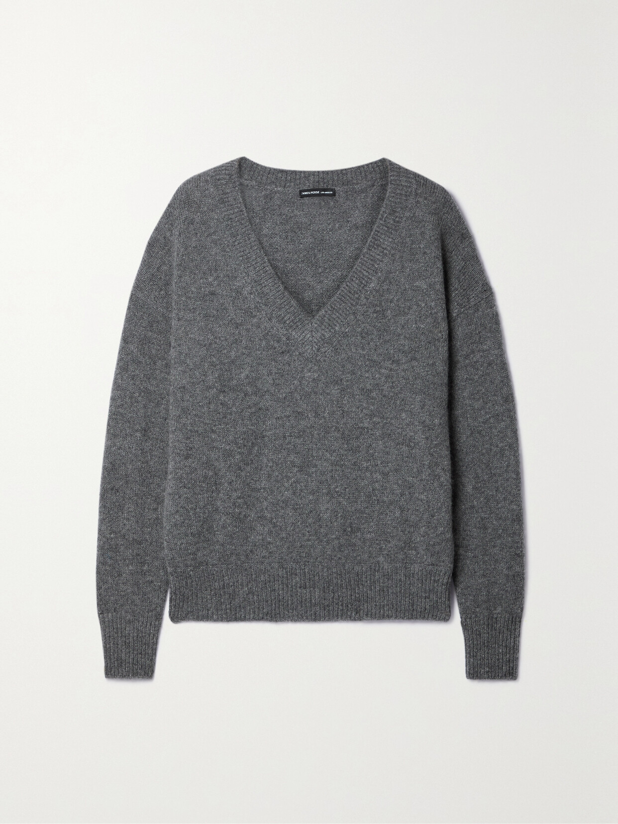 Shop James Perse Cashmere Sweater In Gray