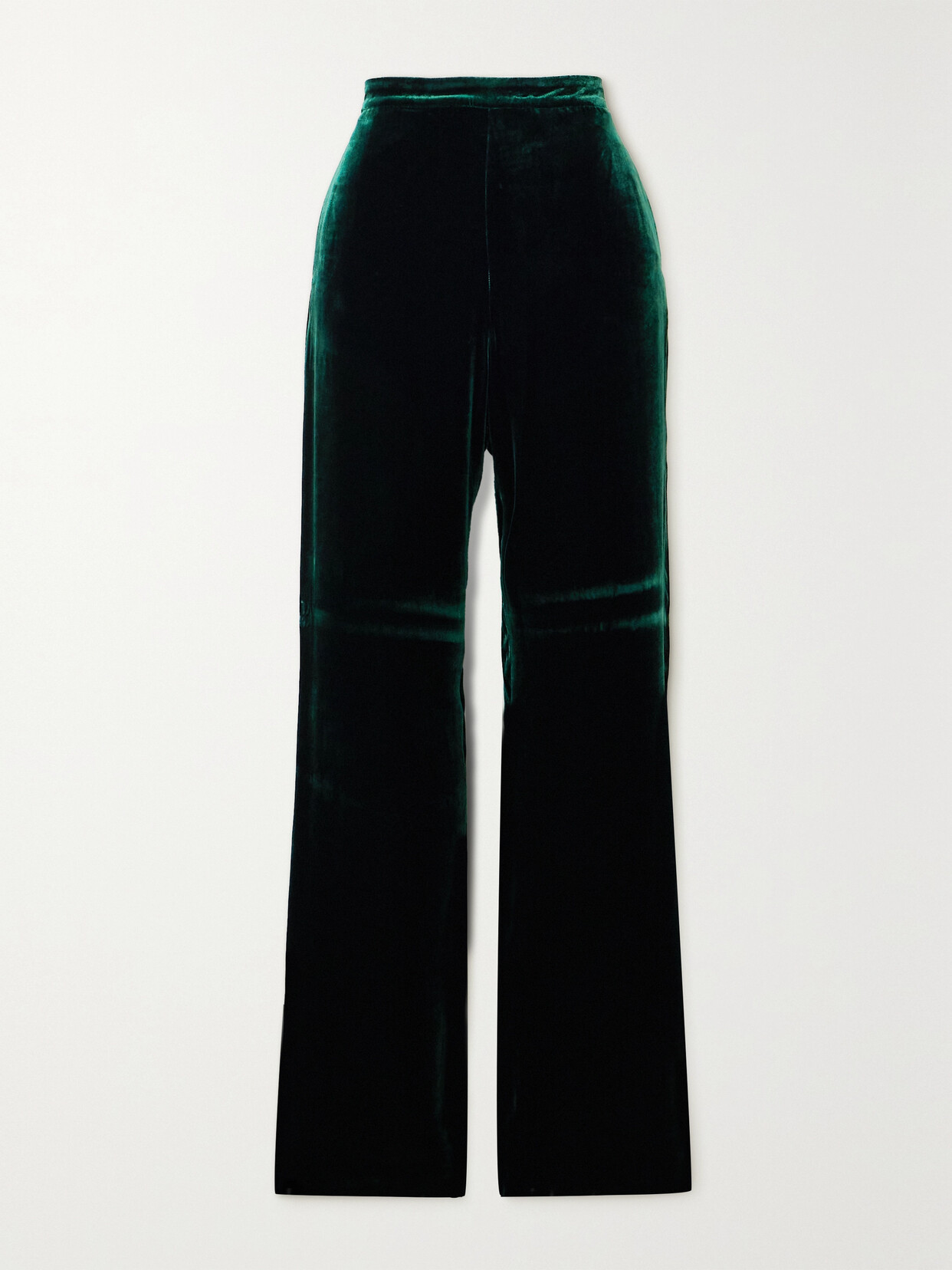 Polo Ralph Lauren - Velvet Straight-leg Pants - Green