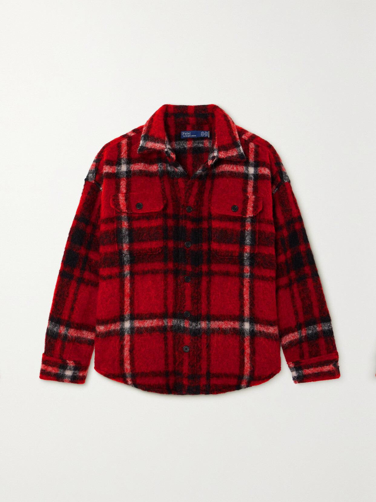 Polo Ralph Lauren Checked Felt Shirt - Red