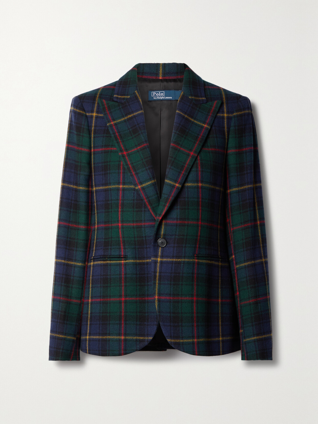 Polo Ralph Lauren - Eugena Checked Wool Blazer - Green