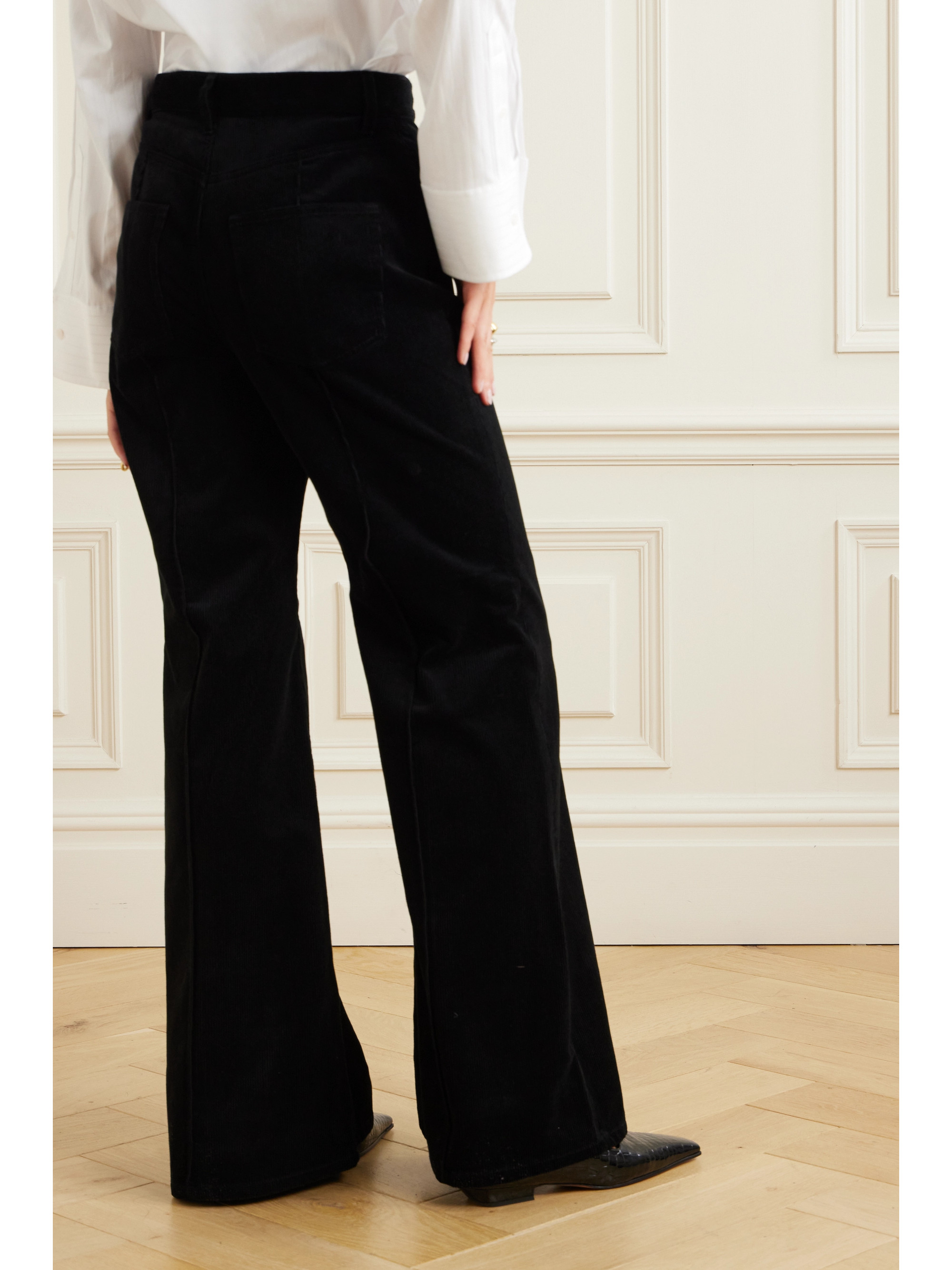 Polo Ralph Lauren Cotton-corduroy flared pants thumbnail