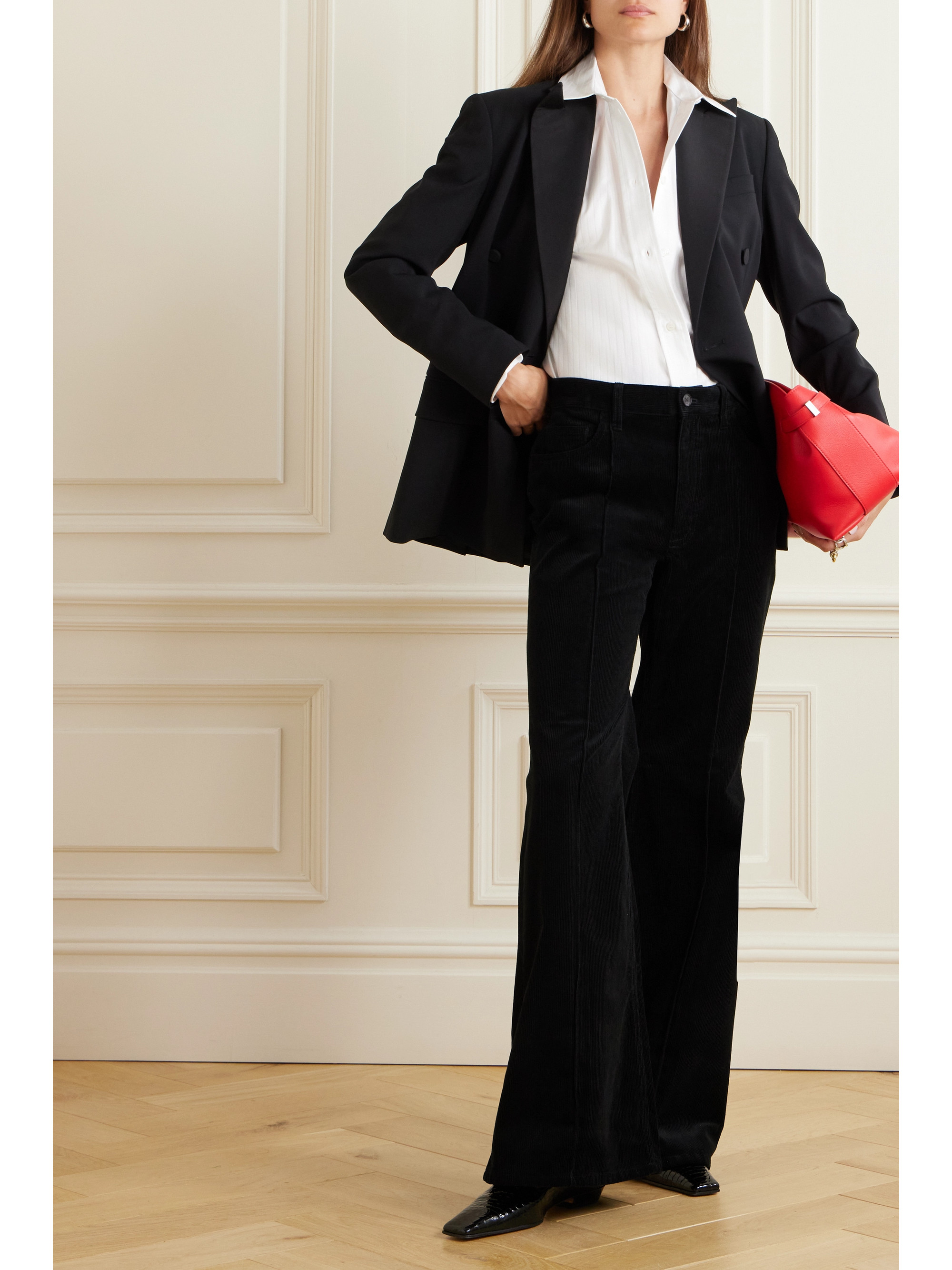 Polo Ralph Lauren Cotton-corduroy flared pants