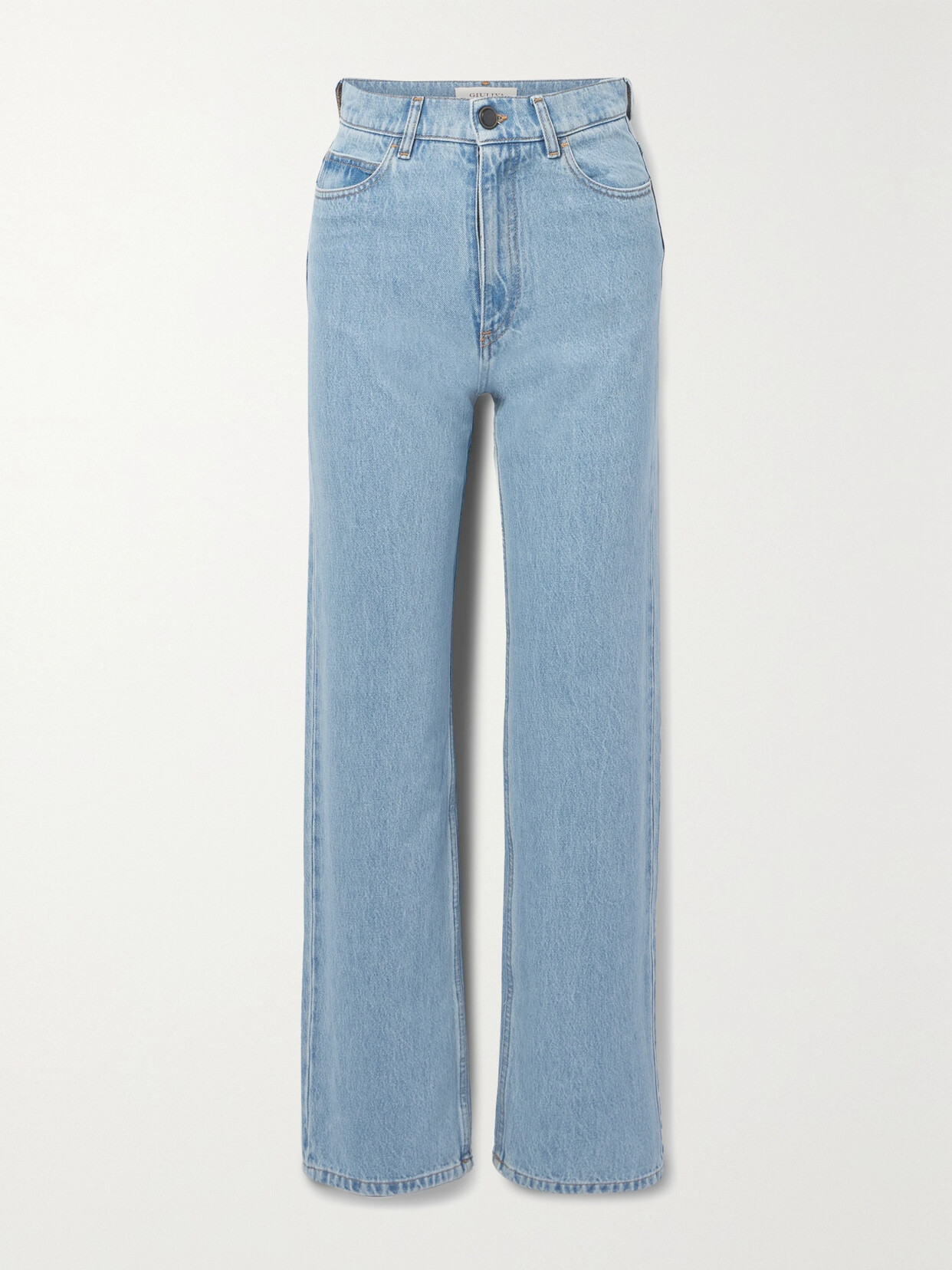 Giuliva Heritage - The Dana High-rise Straight-leg Jeans - Blue