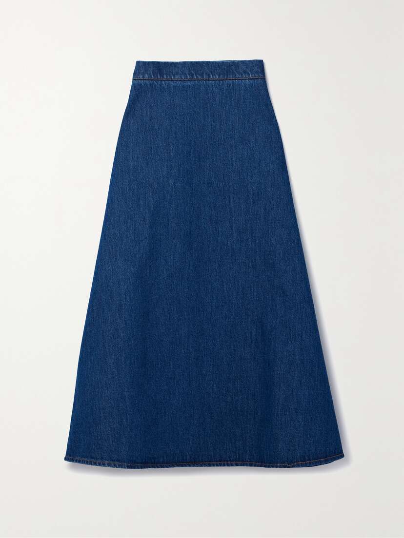 Giuliva Heritage The Ada Denim Midi Skirt