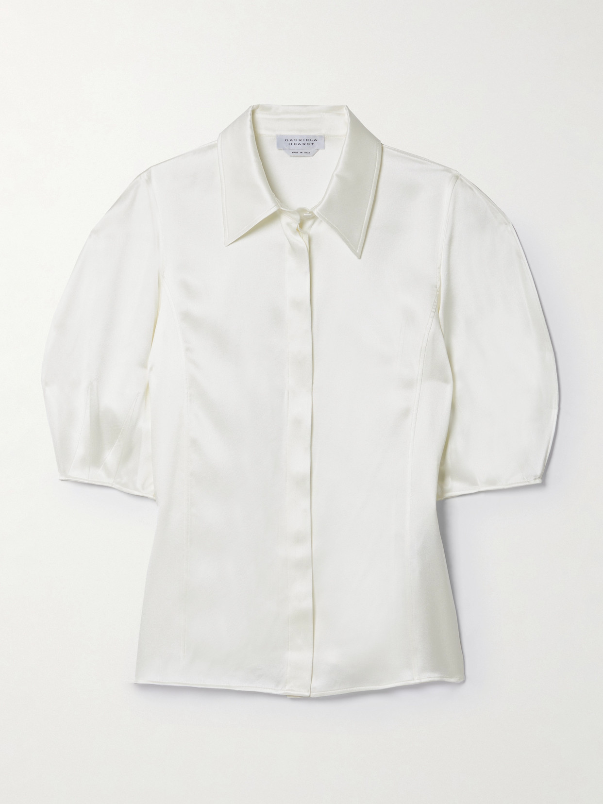 Gabriela Hearst - Sansi Silk-satin Shirt - Ivory