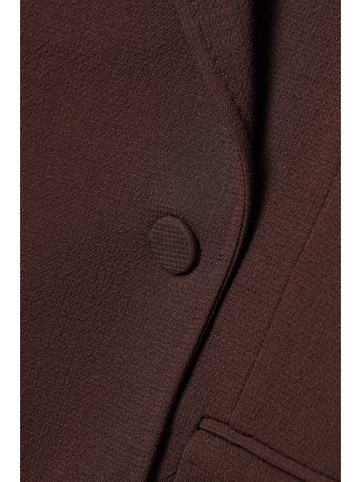 Gabriela Hearst Gavin Double-breasted Wool-crepe Blazer In Red