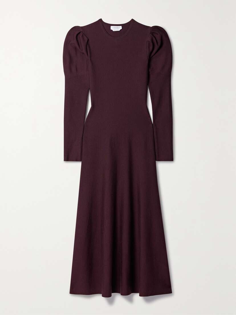 Gabriela Hearst Hannah Merino Wool And Cashmere-blend Maxi Dress
