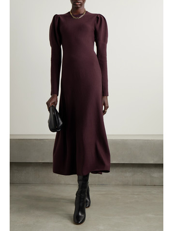 Gabriela Hearst Hannah merino wool and cashmere-blend maxi dress