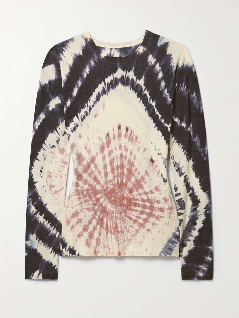 Gabriela Hearst Miller Tie-dyed Cashmere Sweater
