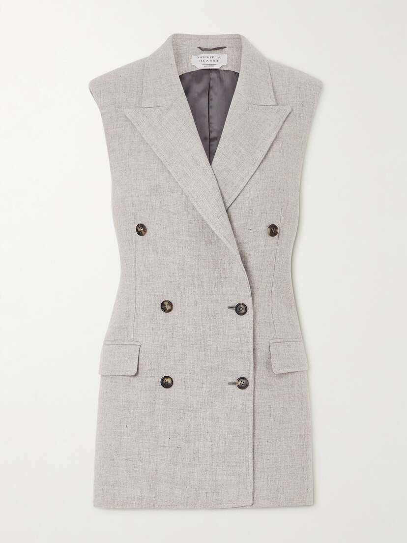 Gabriela Hearst Mayte Wool Vest