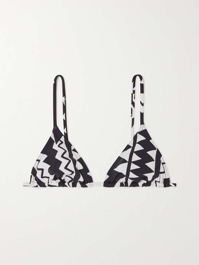 Eres Esprit Printed Triangle Bikini Top