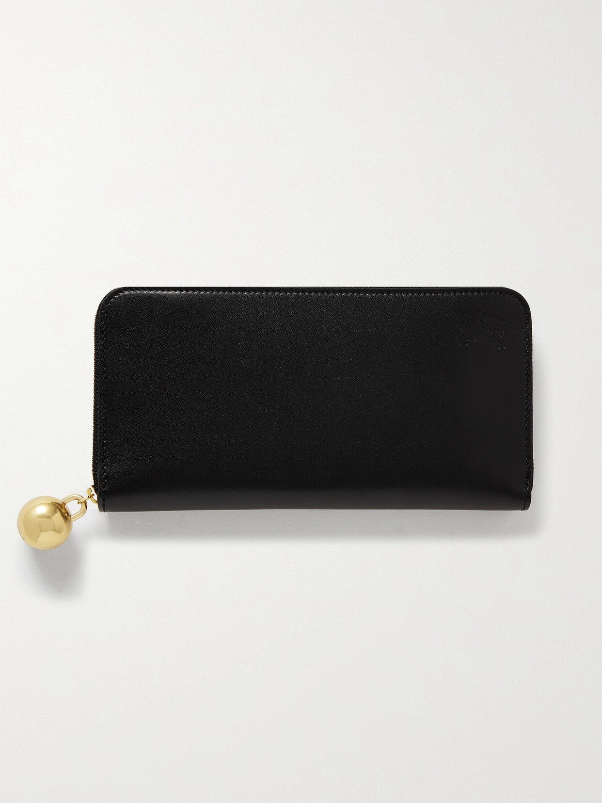 Burberry - Embellished Leather Wallet - Black