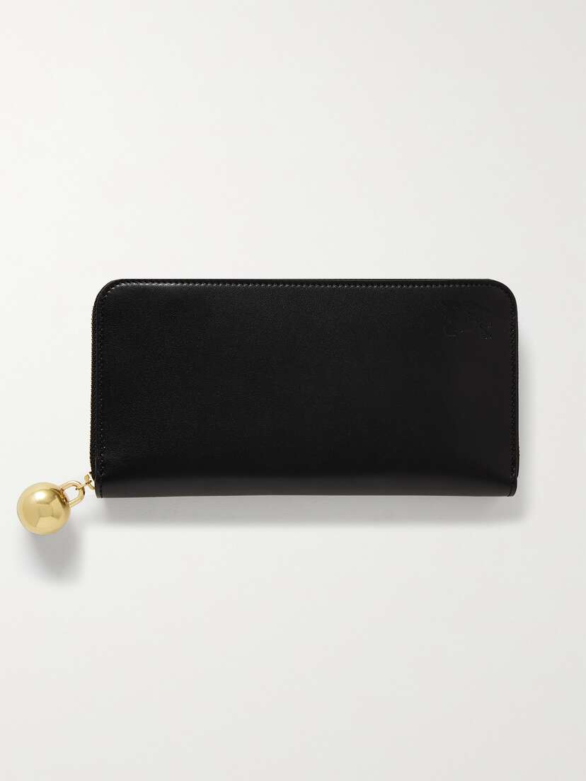 Burberry Embellished Leather Wallet