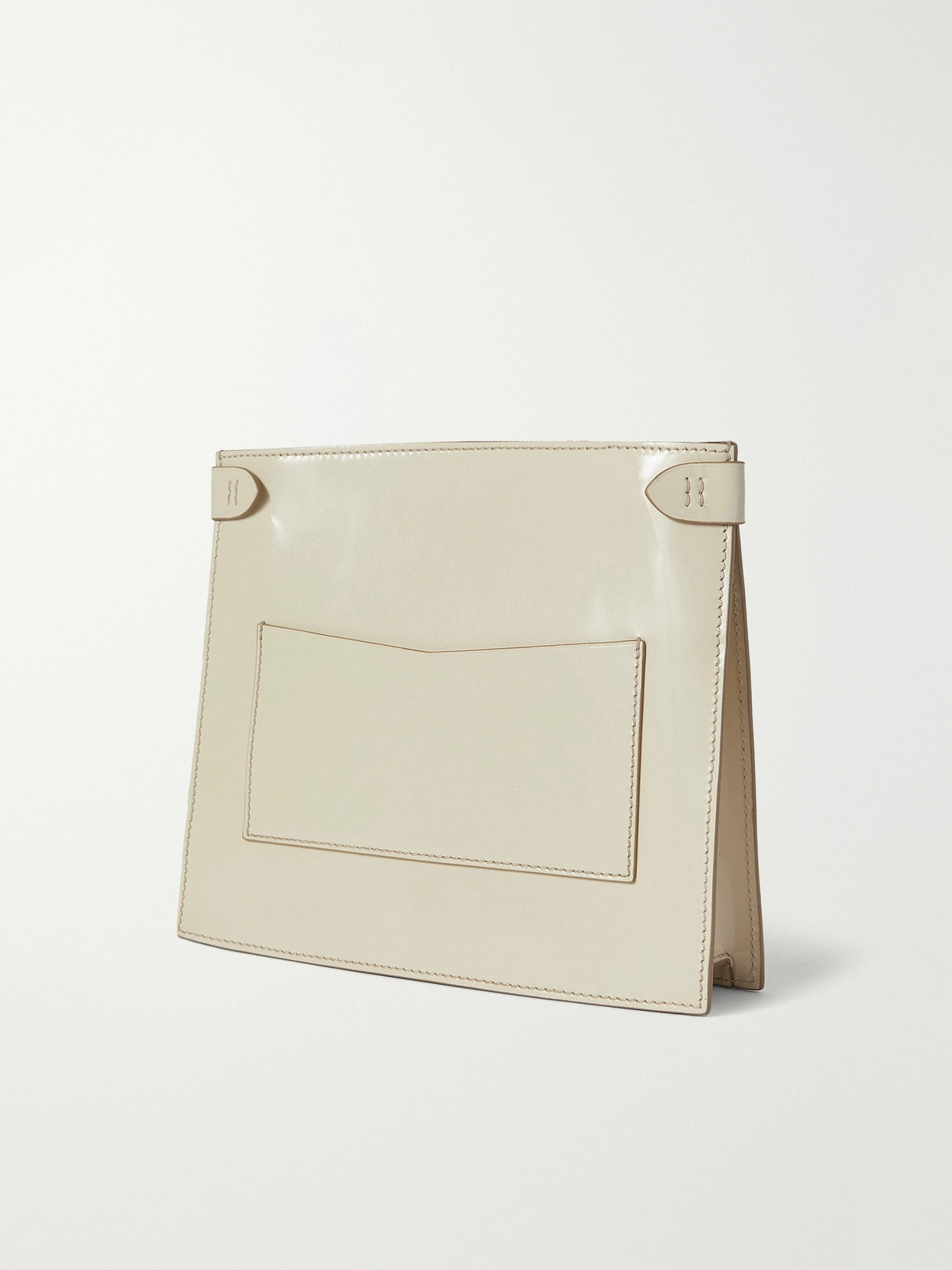 Métier - + Fernando Jorge Stowaway Embellished Glossed-Leather Shoulder Bag