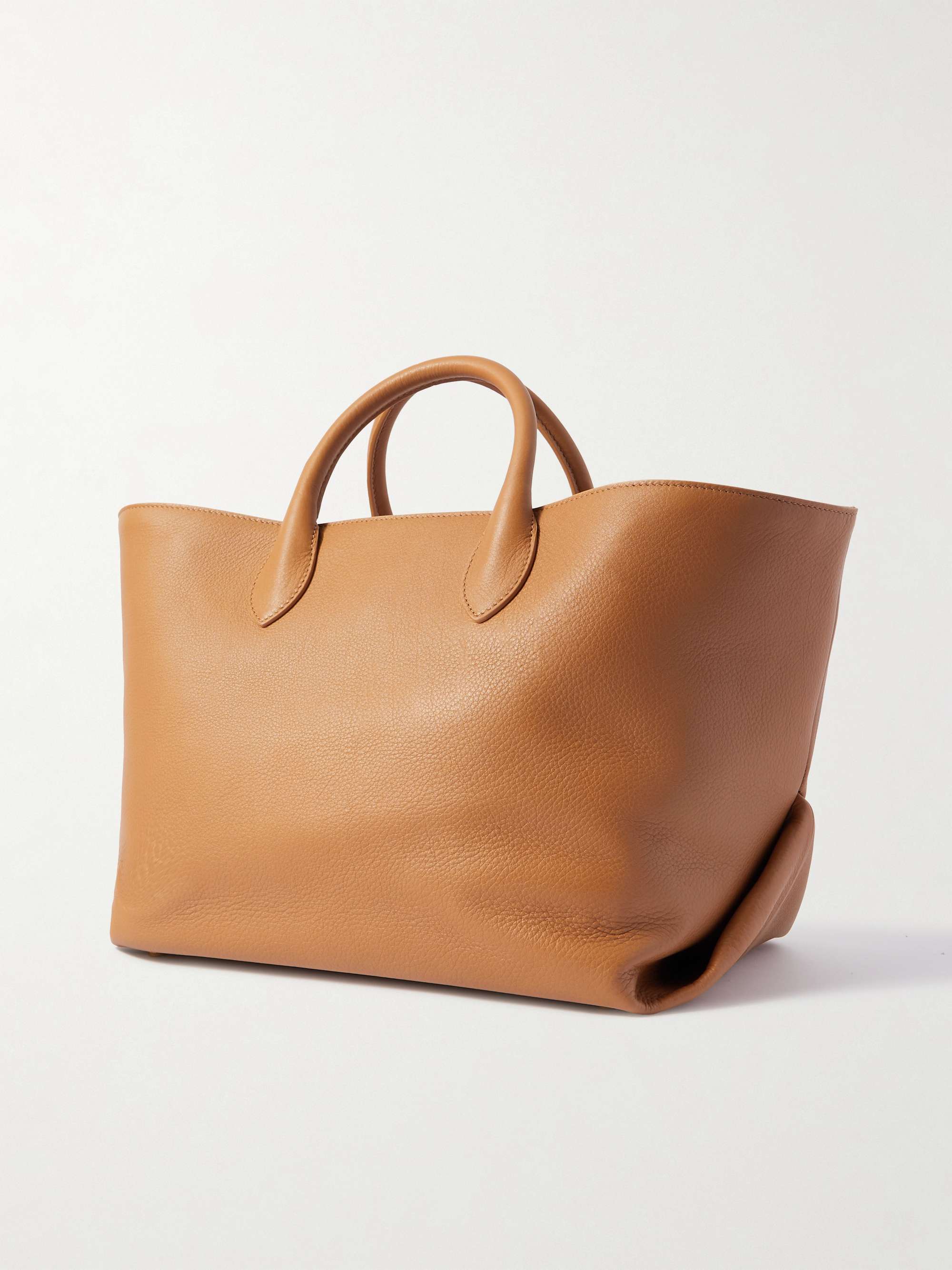 KHAITE Amelia medium textured-leather tote