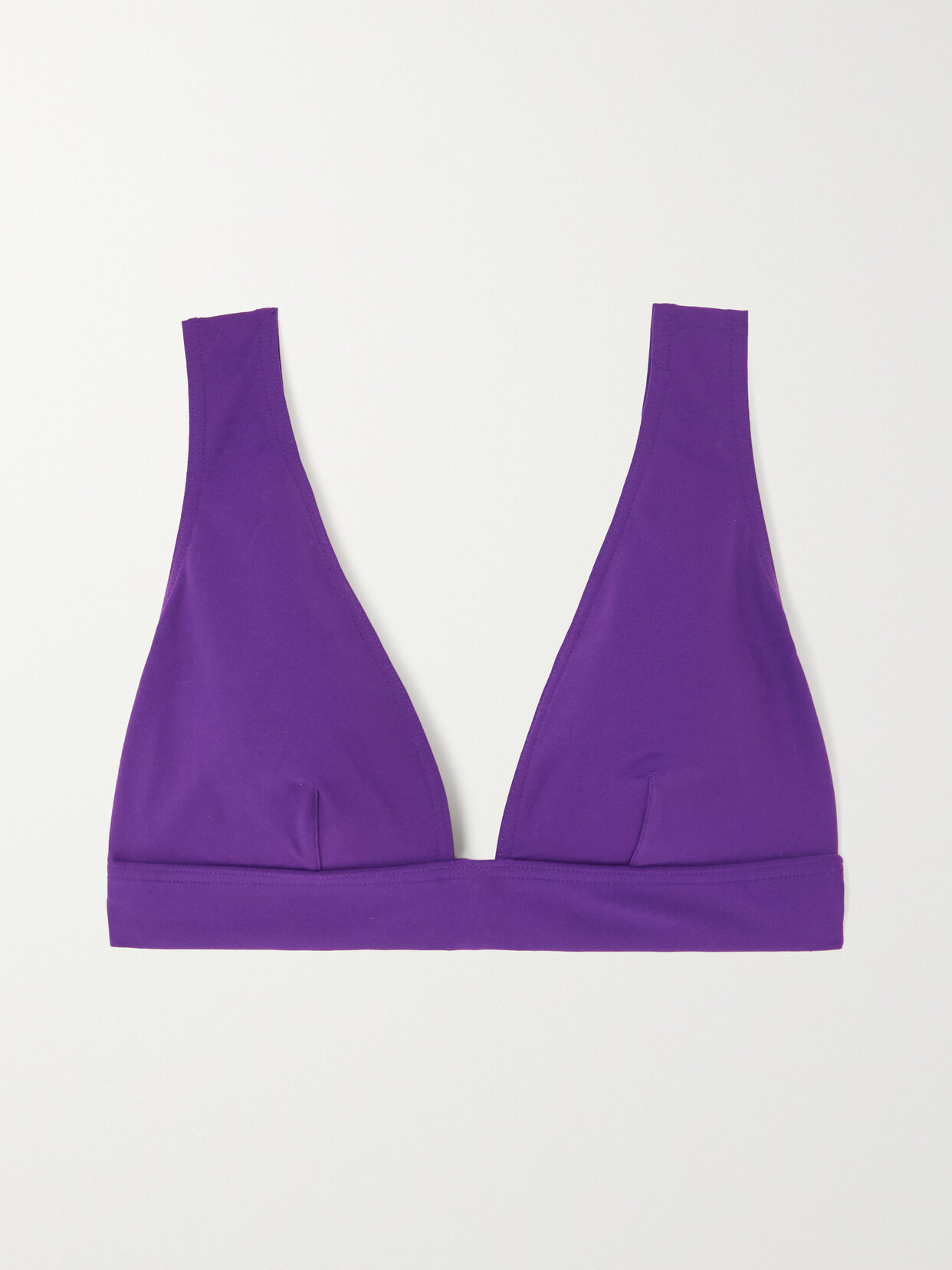Eres Les Essentiels Chrome Triangle Bikini Top - Purple