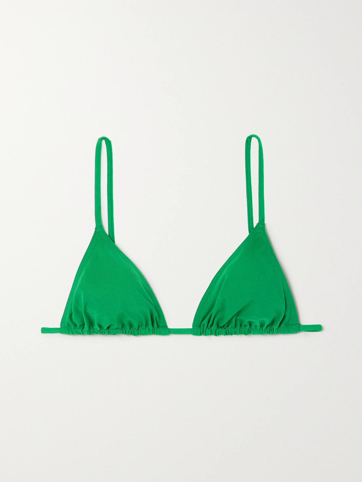 Eres Les Essentiels Mouna Triangle Bikini Top - Green