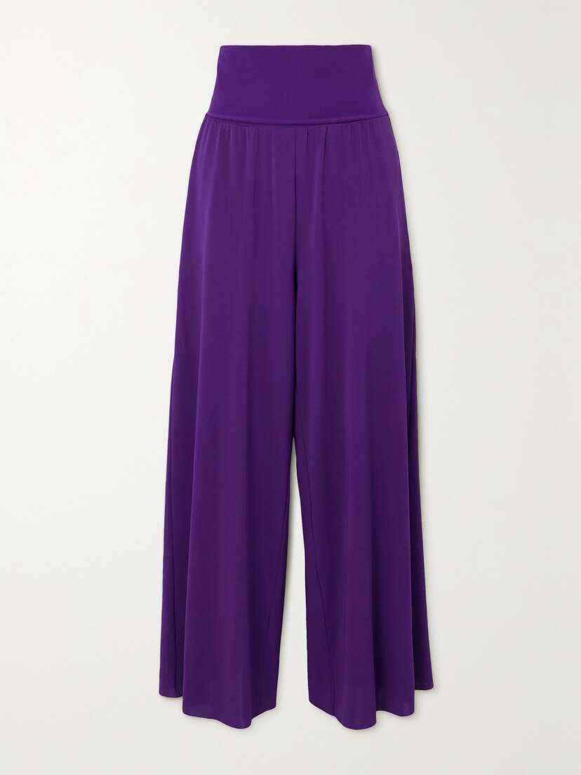 Eres Dao Stretch-jersey Wide-leg Pants