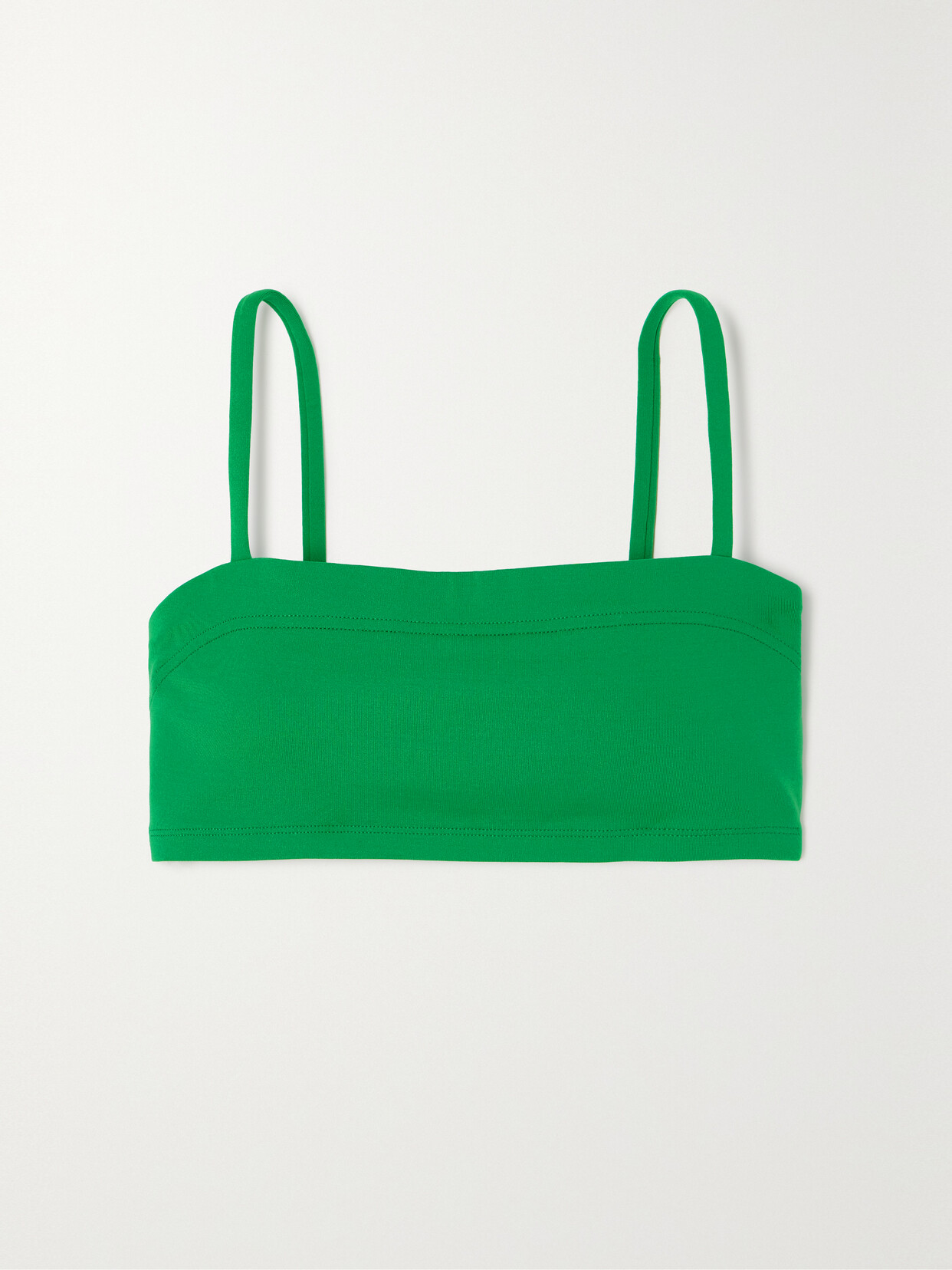 Shop Eres Les Essentiels Azur Bikini Top In Green