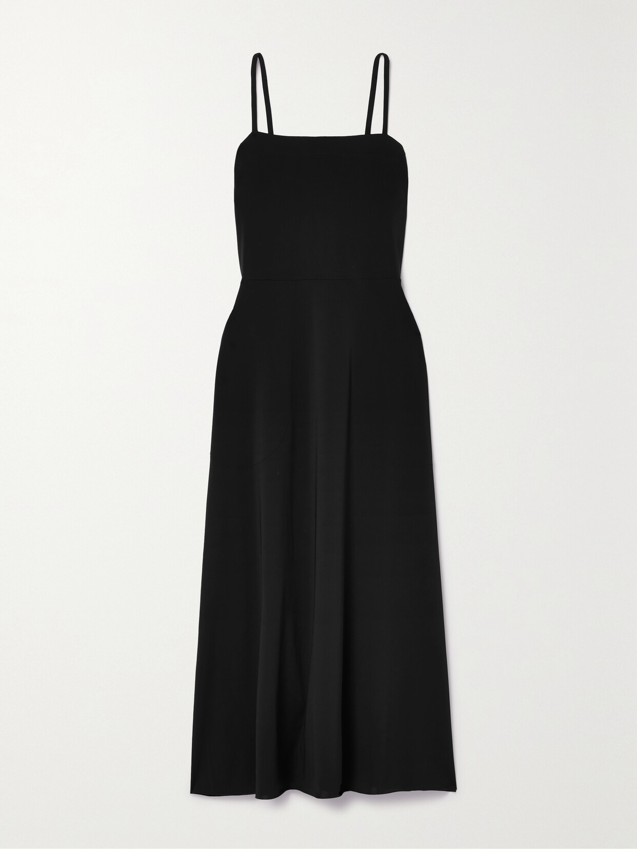 Eres Mila Stretch-jersey Midi Dress In Black