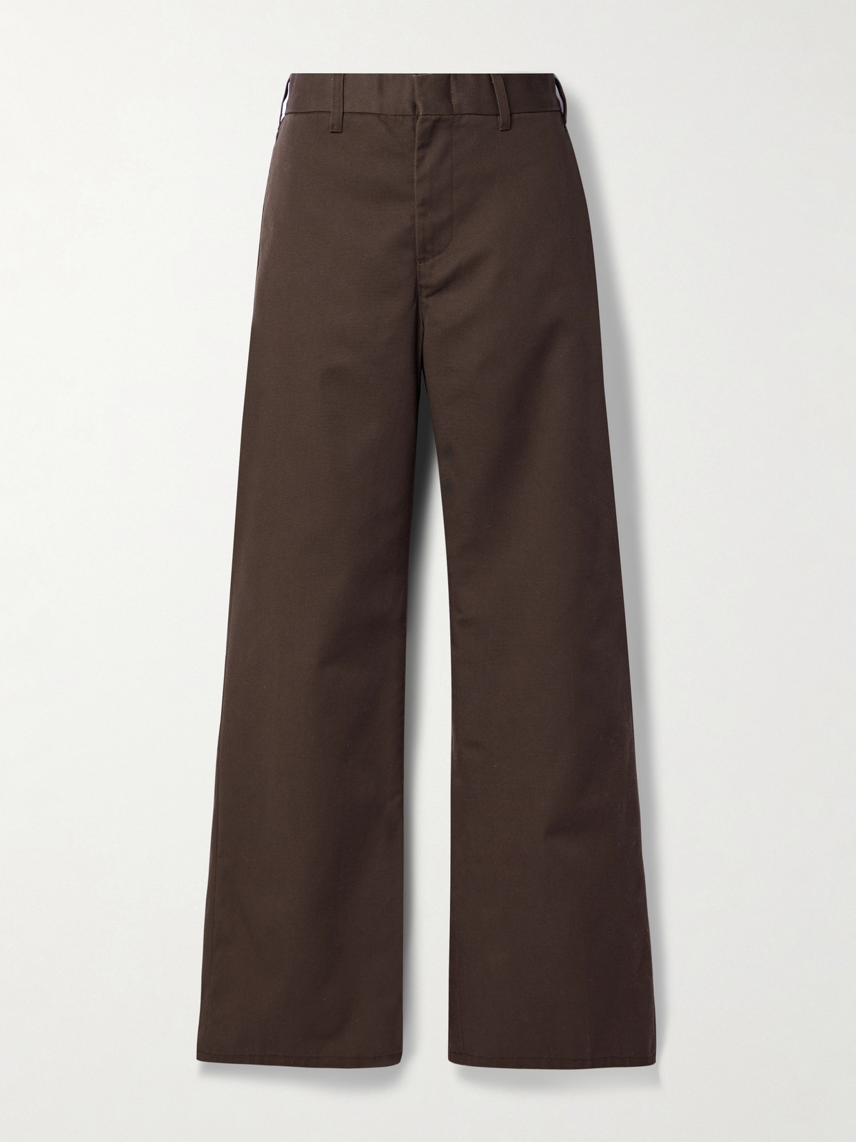 RE/DONE - Cotton Wide-leg Pants - Brown