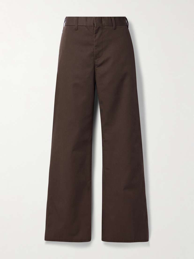 RE/DONE Cotton Wide-leg Pants