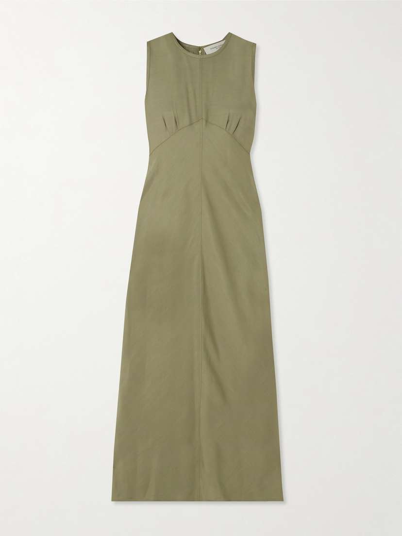 Golden Goose Journey Embellished Twill Midi Dress