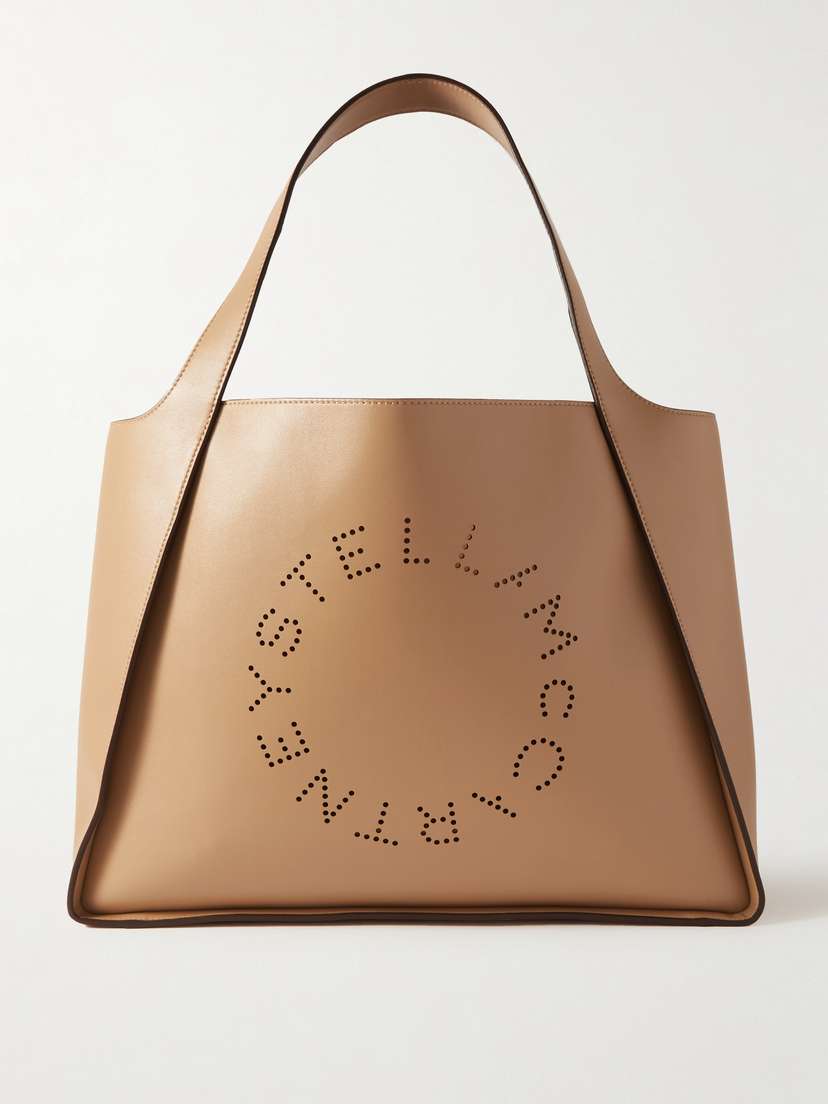 Stella McCartney Perforated Vegetarian Leather Tote