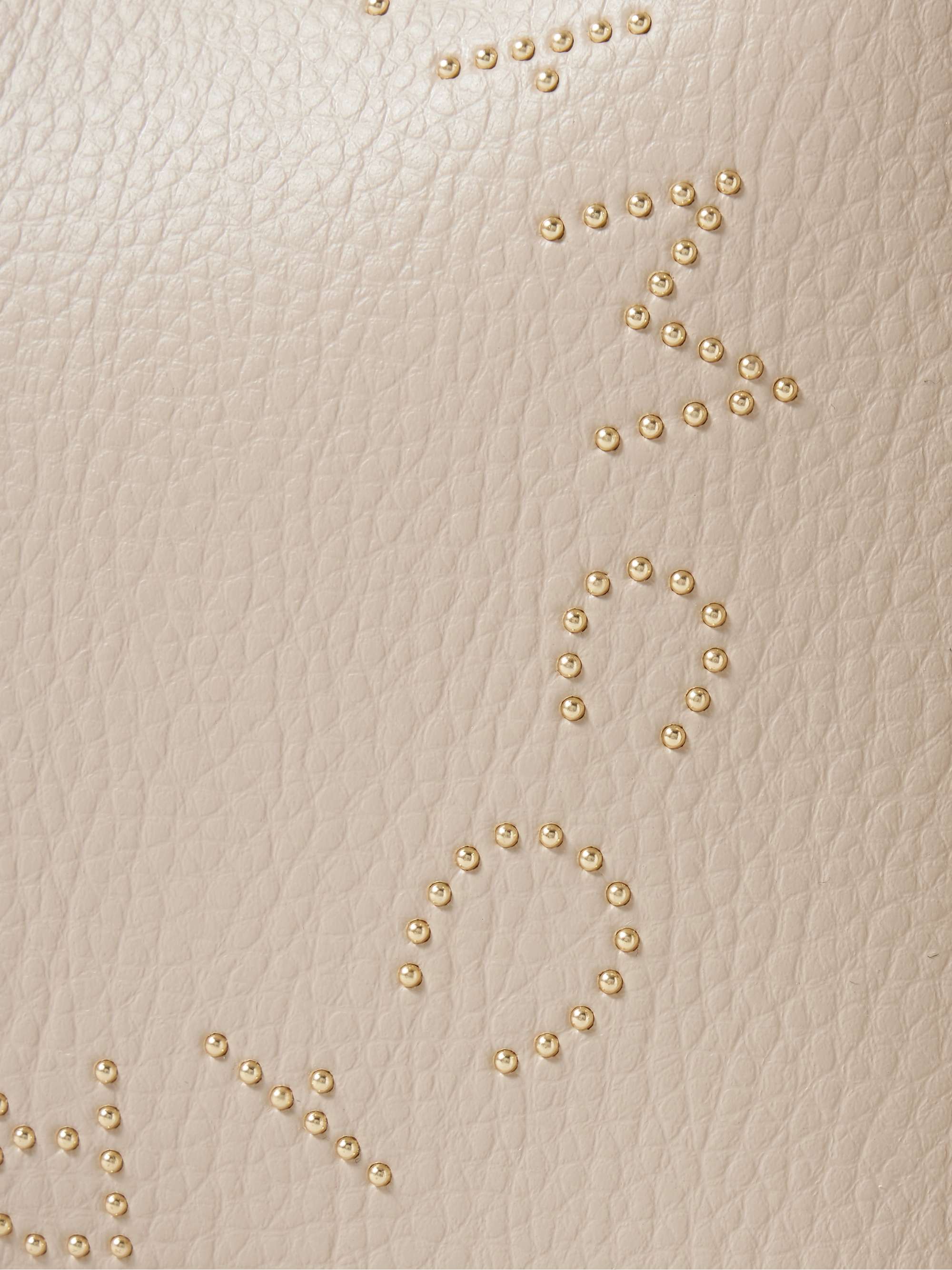 STELLA MCCARTNEY Perforated vegetarian leather shoulder bag