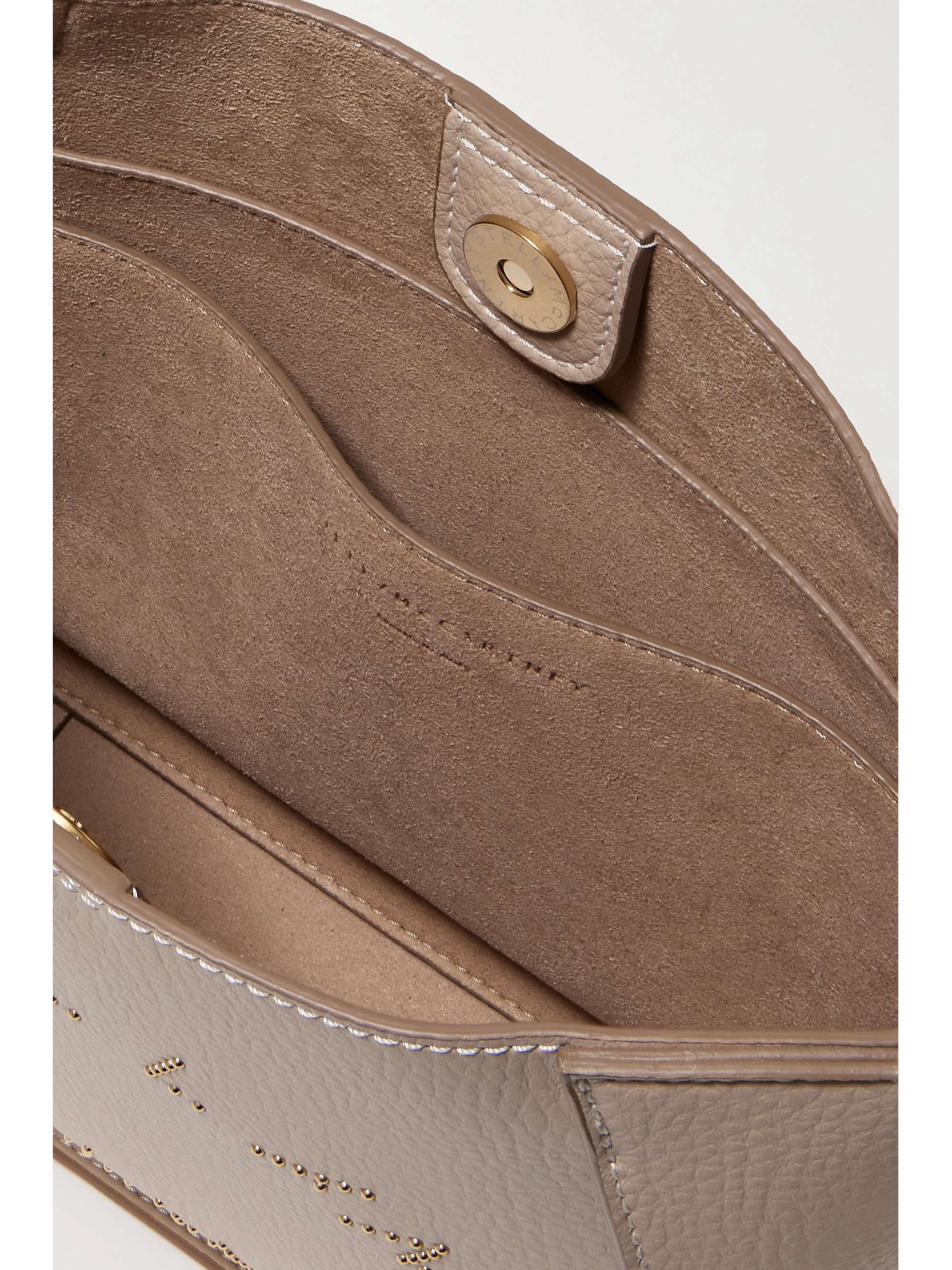 STELLA MCCARTNEY Perforated vegetarian leather shoulder bag