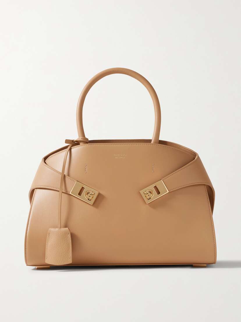 Ferragamo Hug Small Leather Shoulder Bag