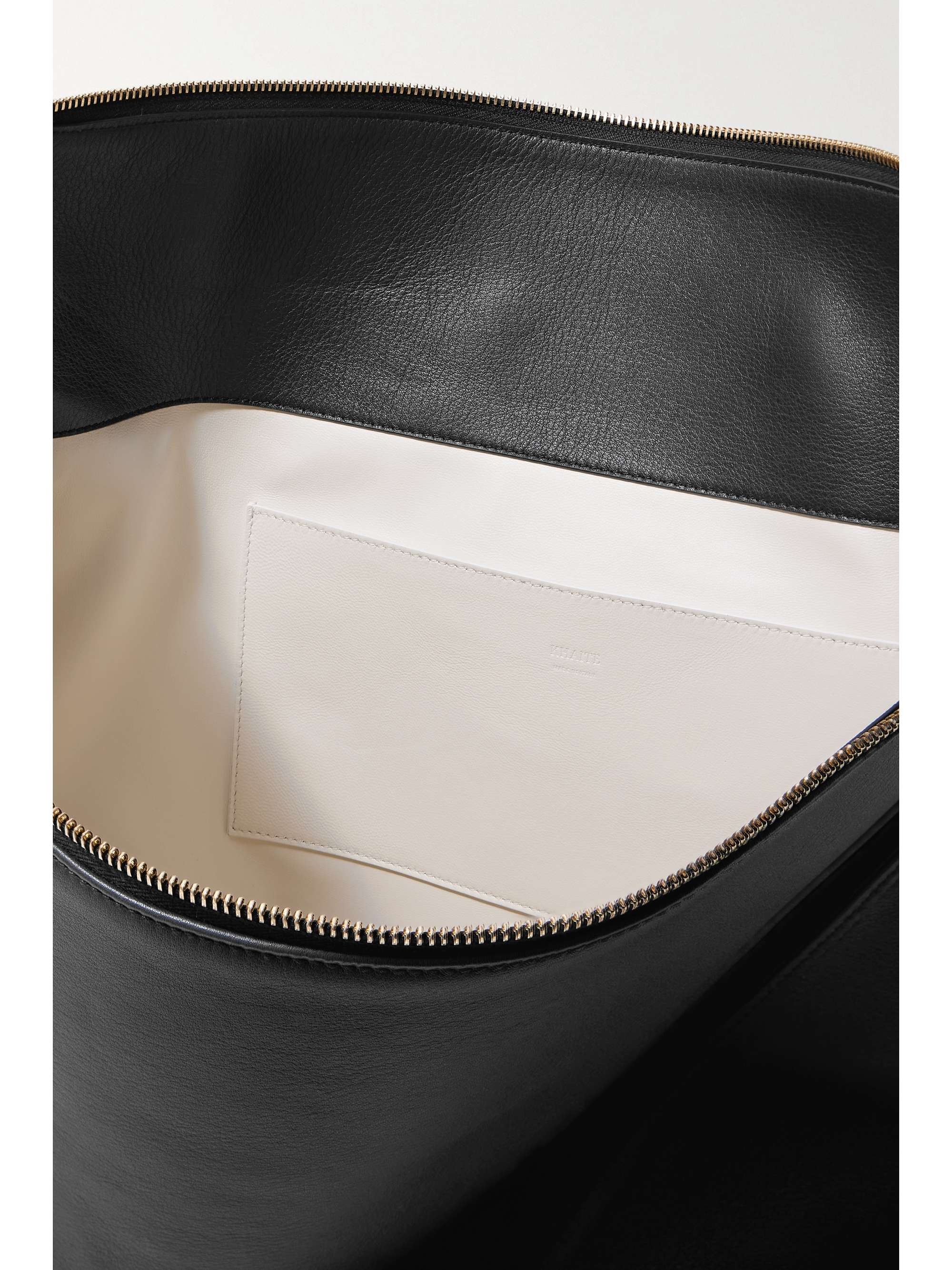 KHAITE Elena large leather shoulder bag NETAPORTER