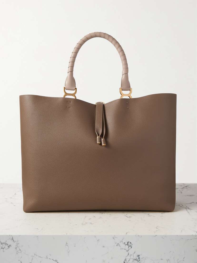 Chloé + Net Sustain Marcie Large Leather Tote