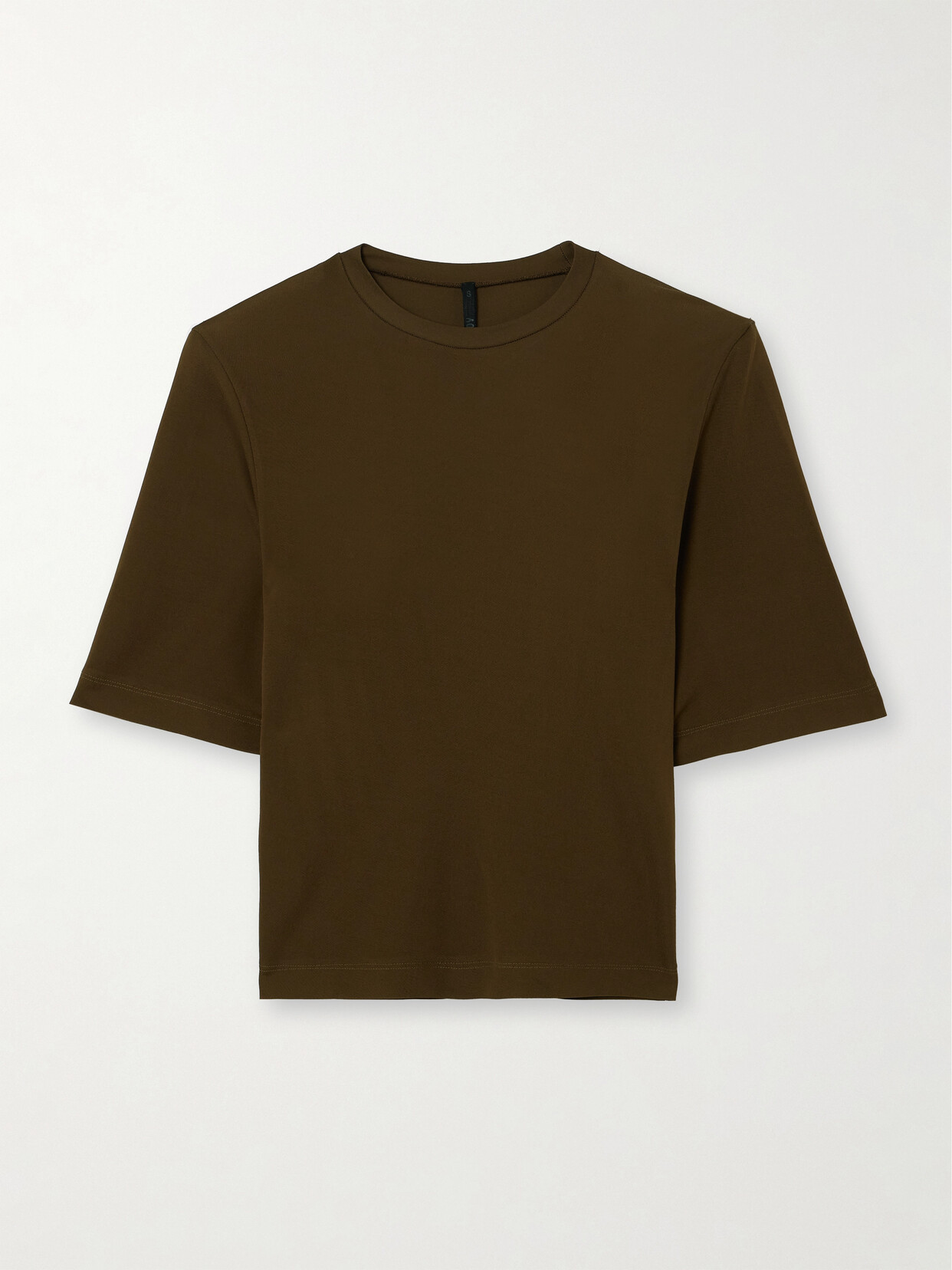 Petar Petrov Oversized Jersey T-shirt In Brown