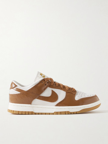 Nike Dunk Low LX NBHD smooth and textured-leather sneakers