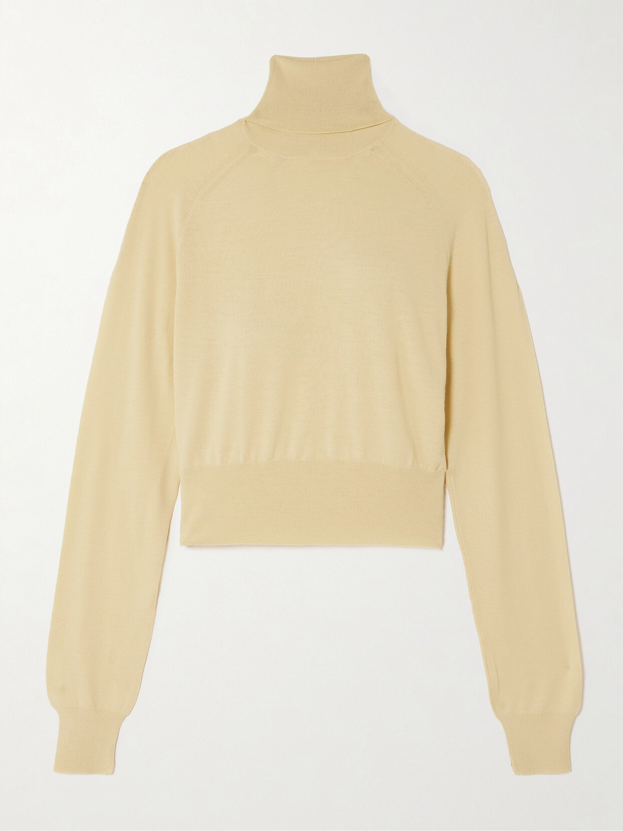 Petar Petrov Real Life Merino Wool Turtleneck Sweater - Cream