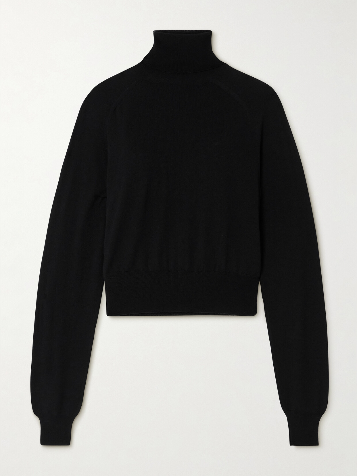 Petar Petrov - Real Life Merino Wool Turtleneck Sweater - Black