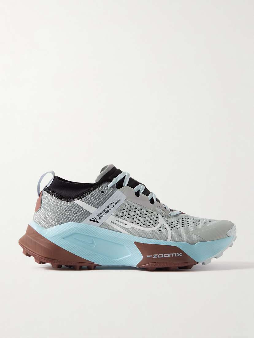 Nike Zegama Rubber-trimmed Mesh Sneakers