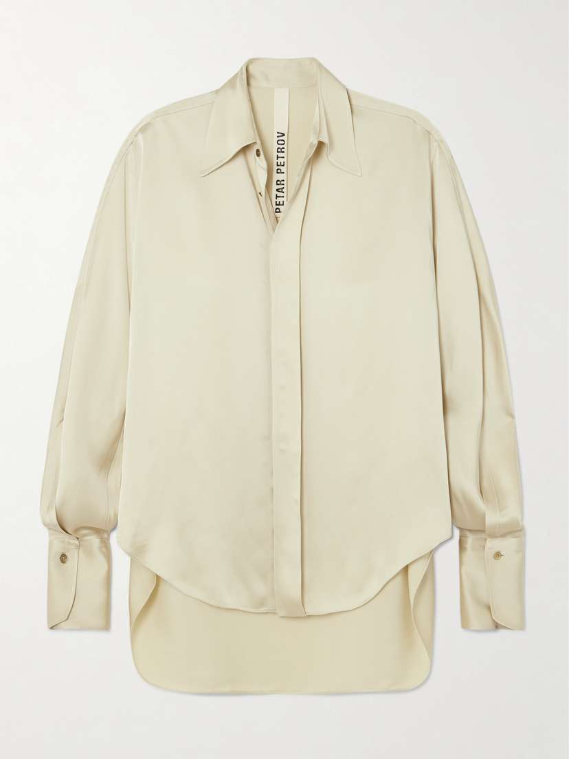 Petar Petrov Aquarius Satin Shirt