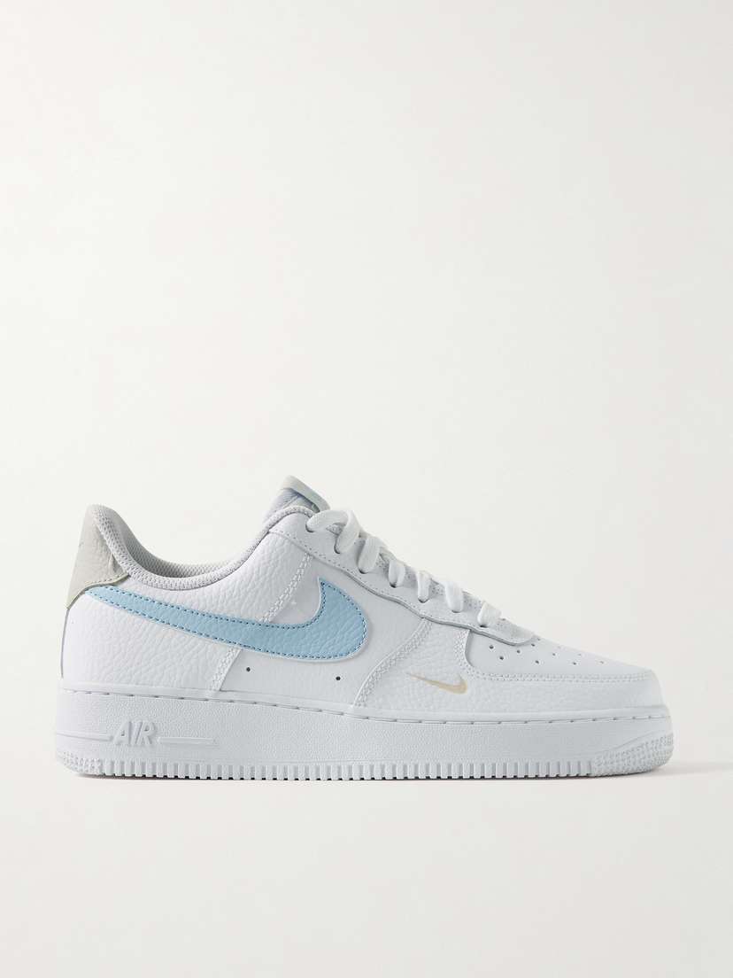 Nike Air Force 1'07 Textured-leather Sneakers