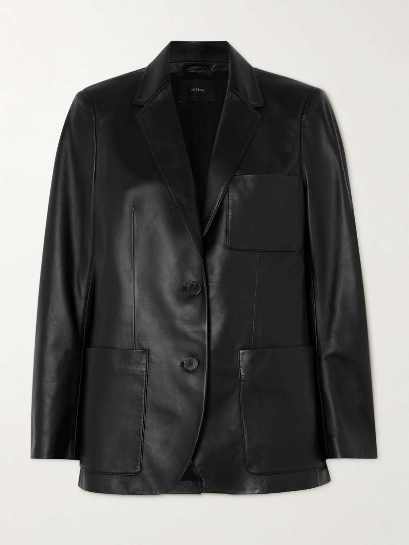 Joseph Jacques Leather Blazer