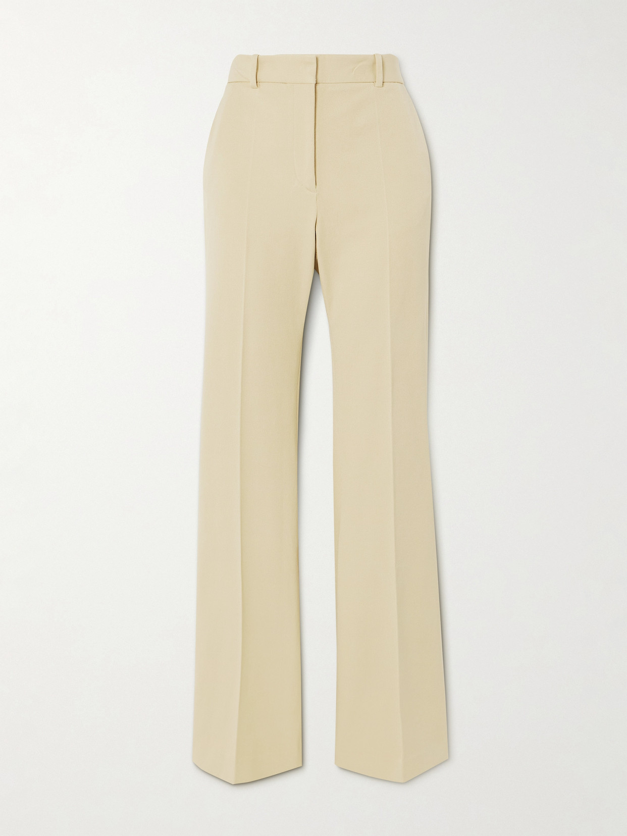 Joseph Tafira Twill Flared Pants In Neutrals