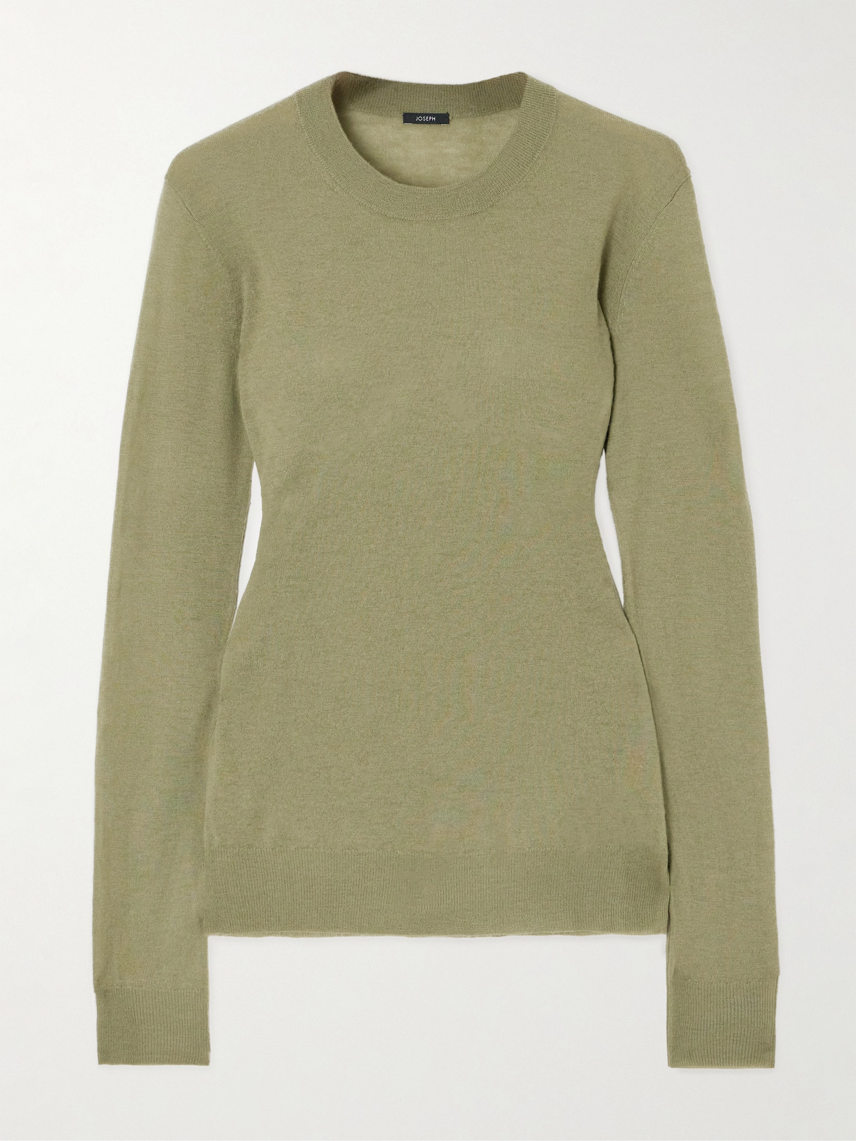 Joseph Cashmere Sweater In Green