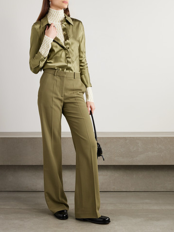 JOSEPH Morissey cady wide-leg pants