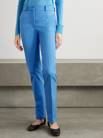 JOSEPH Coleman gabardine straight-leg pants
