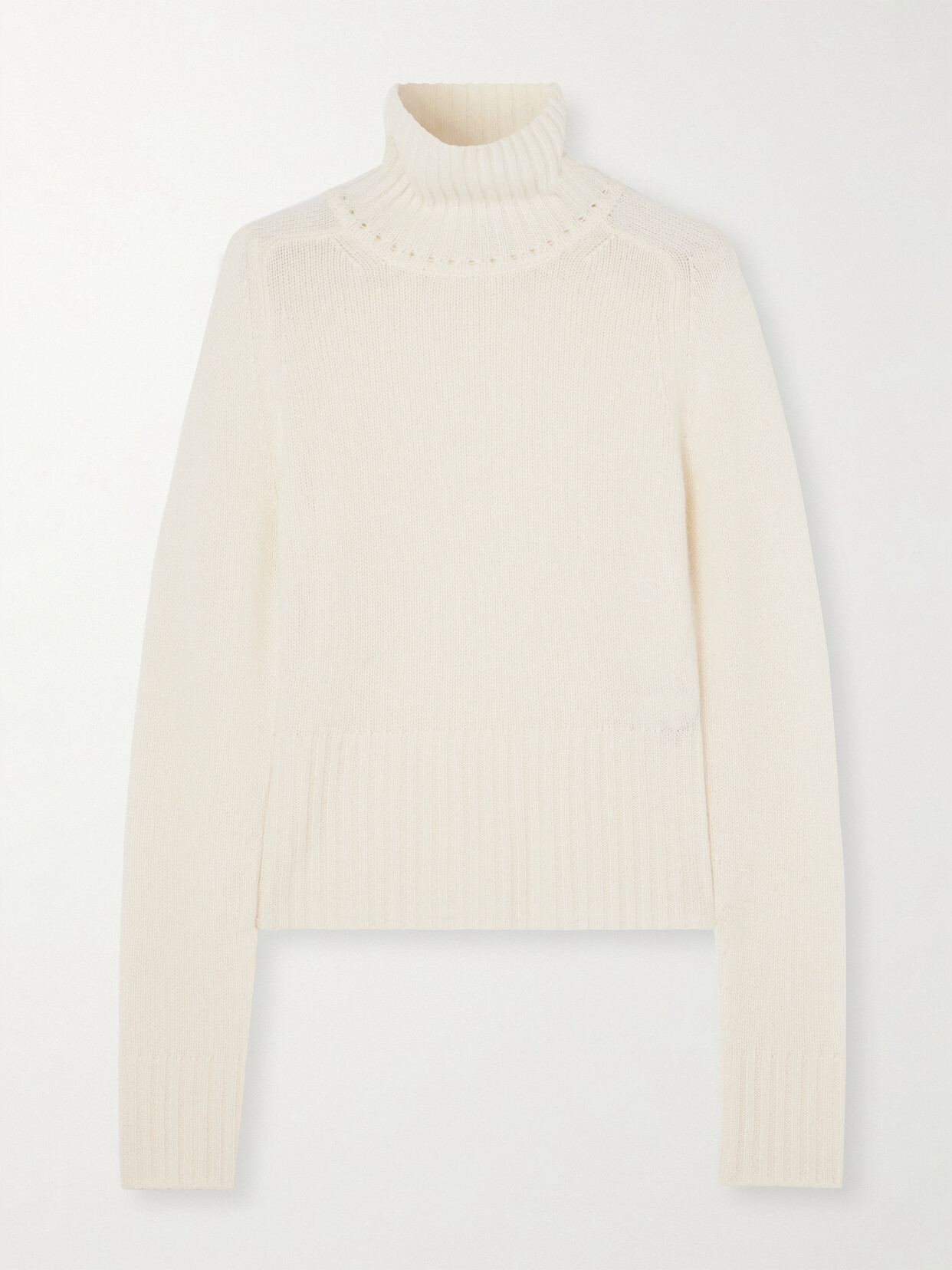 Joseph Cashmere Turtleneck Sweater In Ivory