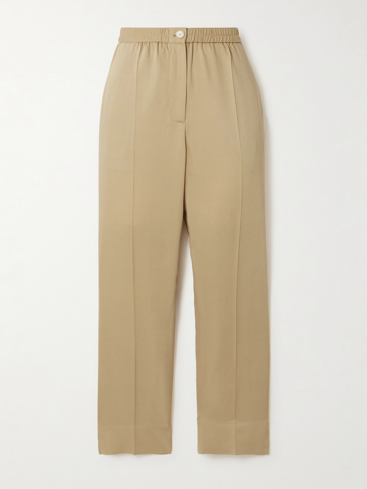 Joseph - Tottenham Crepe Tapered Pants - Ecru