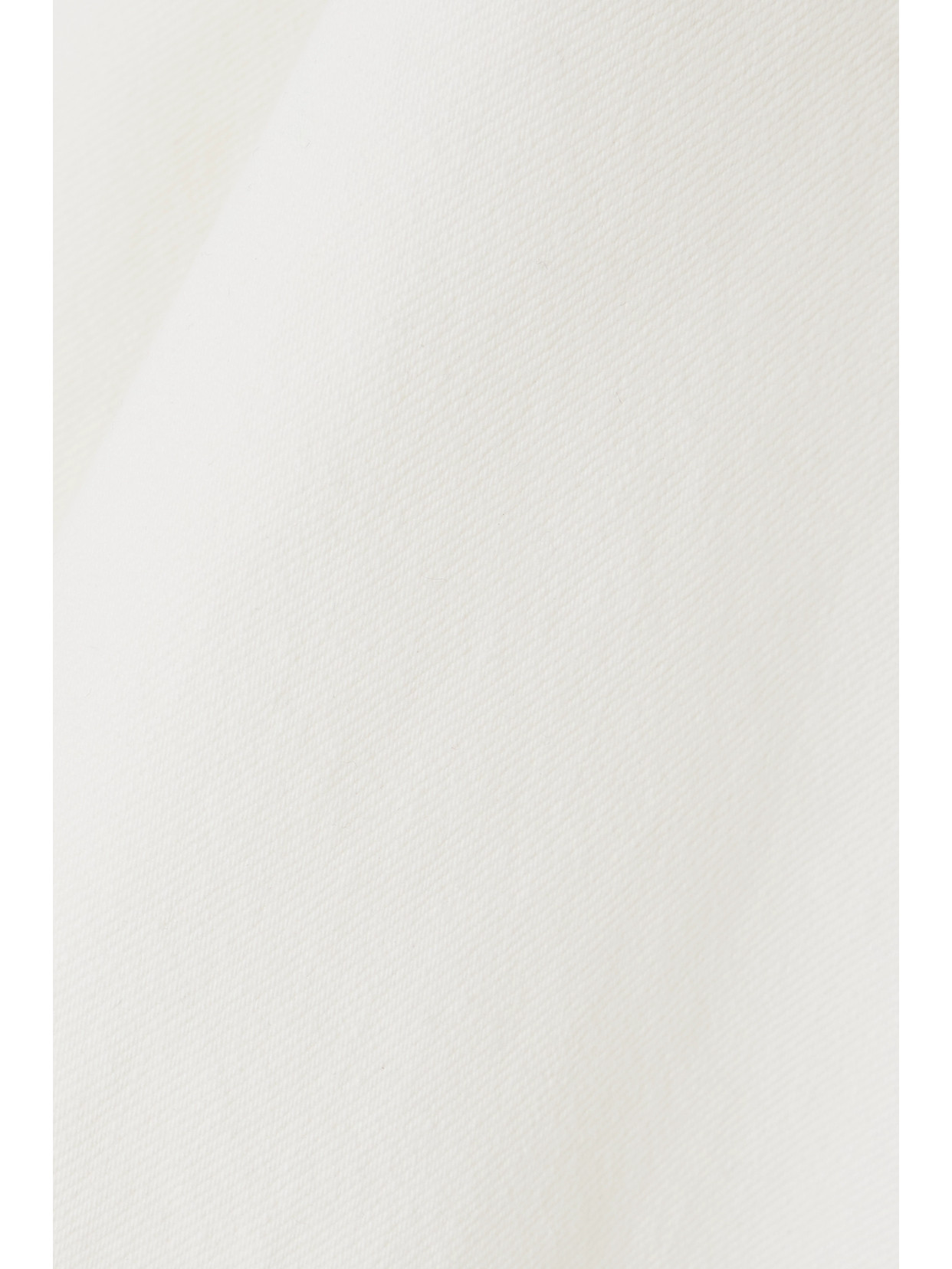 Loulou Studio Jeans-shorts Mit Geradem Bein In Ivory