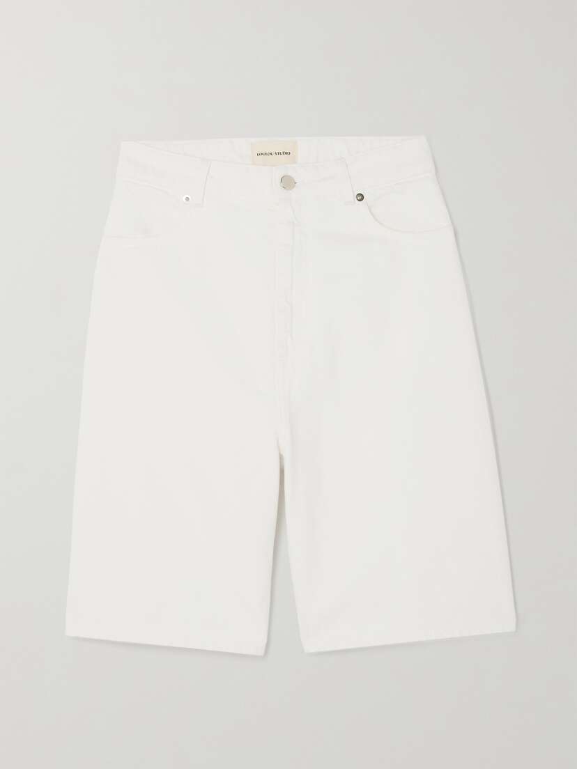Loulou de Saison + Net Sustain Isu Organic Denim Shorts